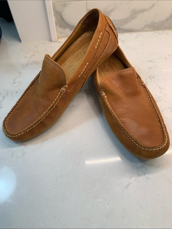 Sperry Other - Sperry Gold Cup Driving Leather Slip-On Loafers Shoes Size 9